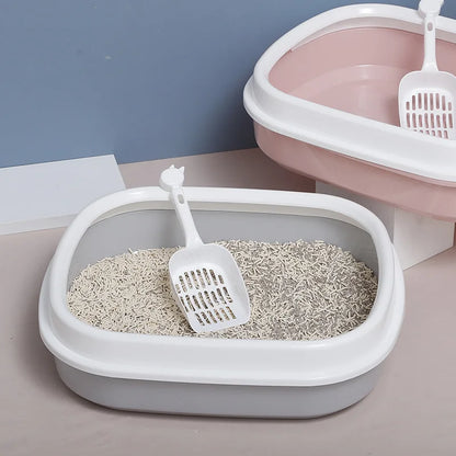 Grote kattenbak met filterdeksel – Minder geur in huis