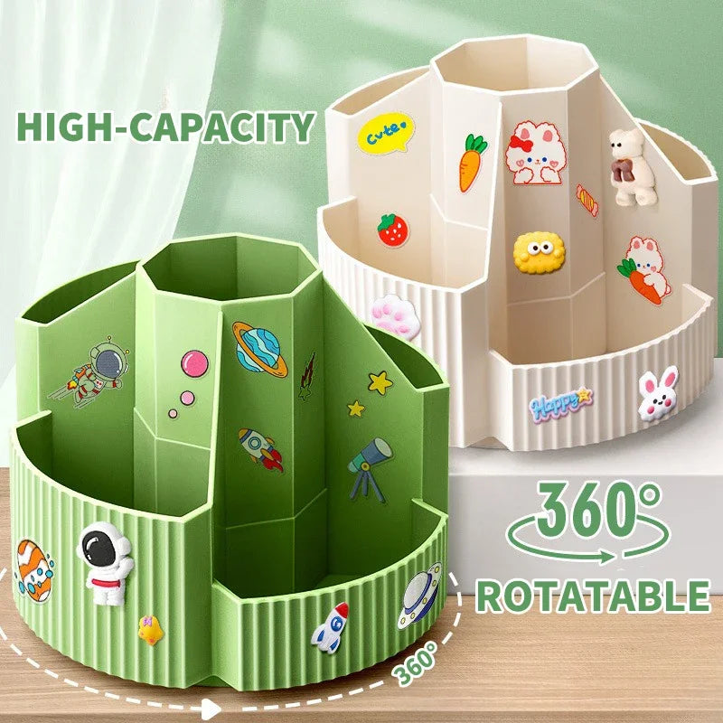 Compacte desk organizer met meerdere vakken