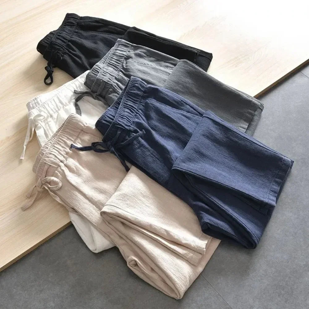 Linnen broek heren voor op kantoor – Zakelijk en comfortabel