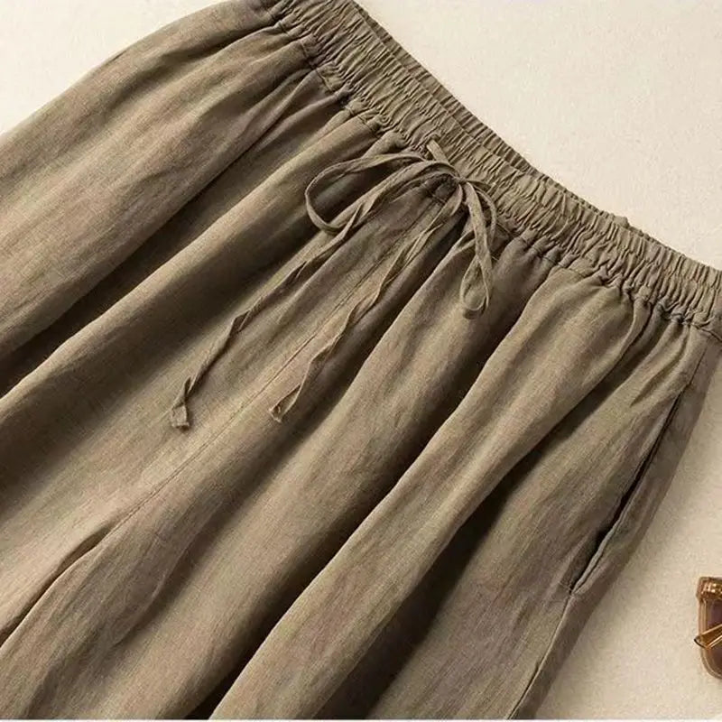 H&M linnen broeken dames voor warme dagen – Licht en luchtig