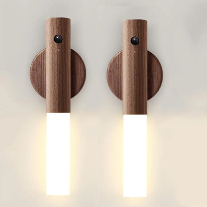 Wandlamp op batterijen met natuurlijke look – Past in elk interieur