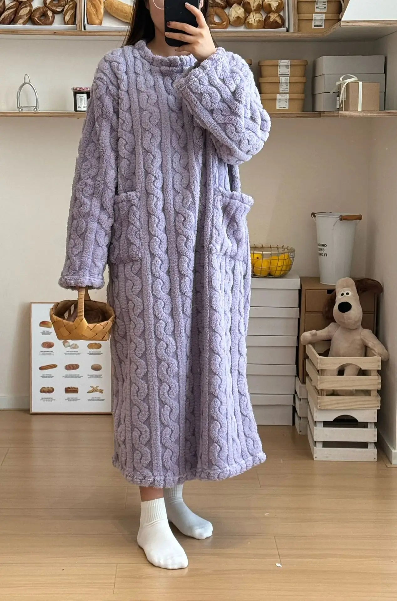 Ochtendjas Hunkemöller roze satijn – Chic en comfortabel