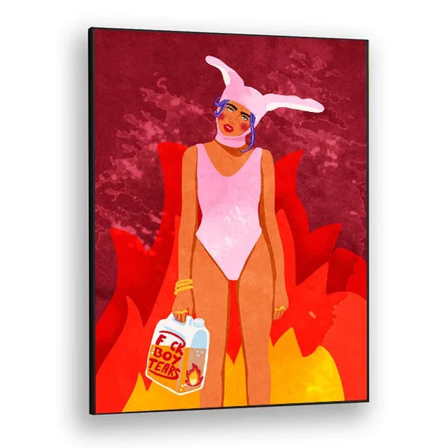 Kinderkamer poster met alfabet of cijfers