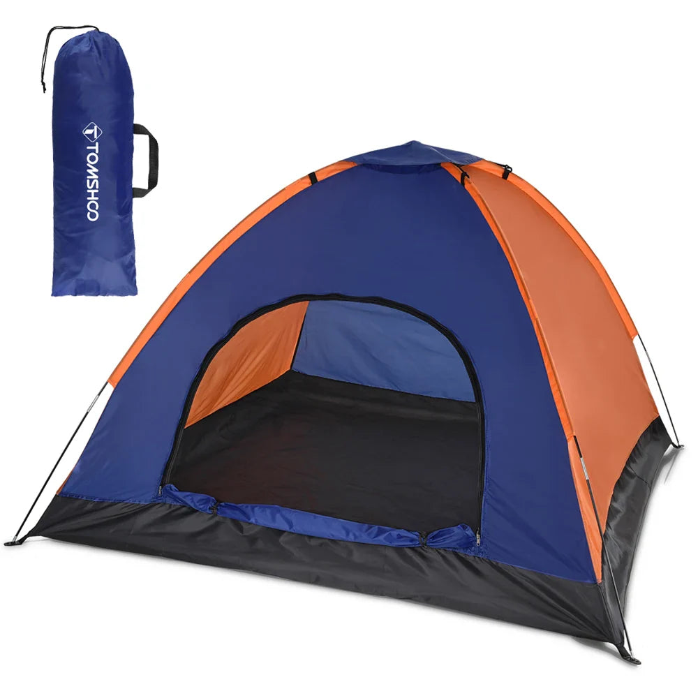 Pop up tent met dubbele deur – Gemakkelijk met twee personen