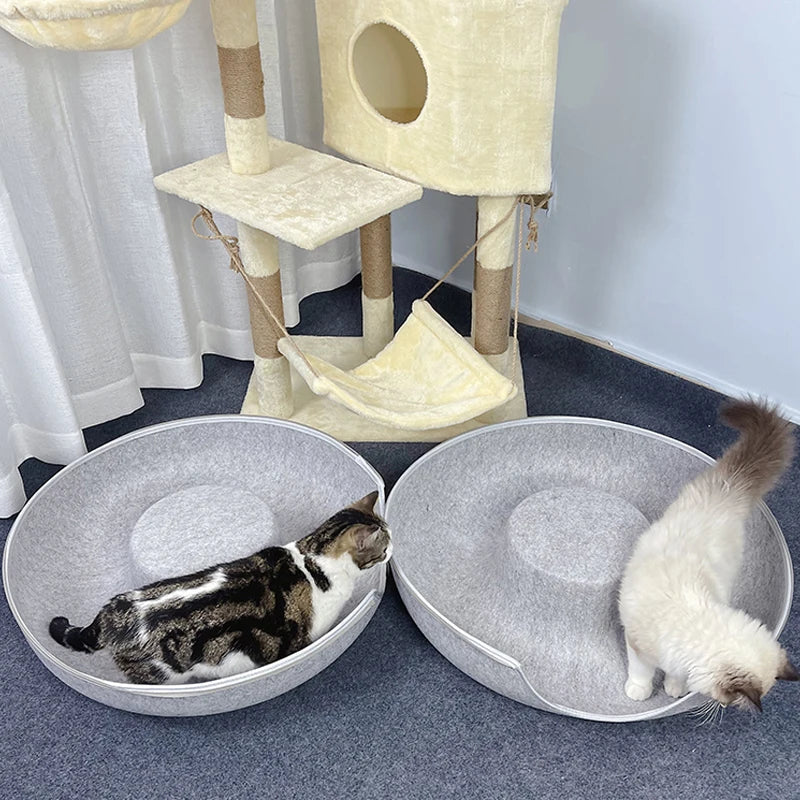 Kattenmand Action met zachte stof – Perfect voor dutjes