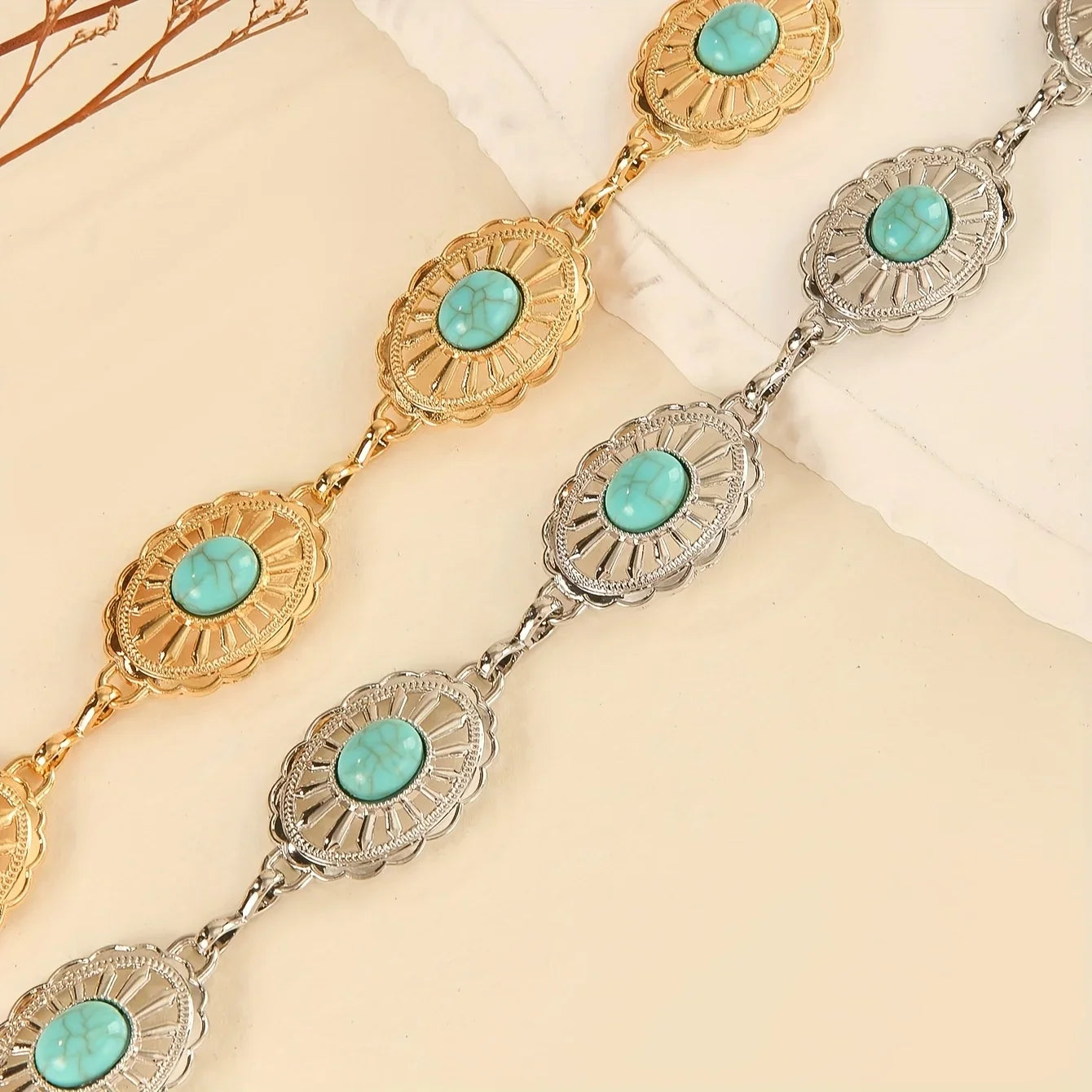 Riem in ton-sur-ton design voor rustige styling