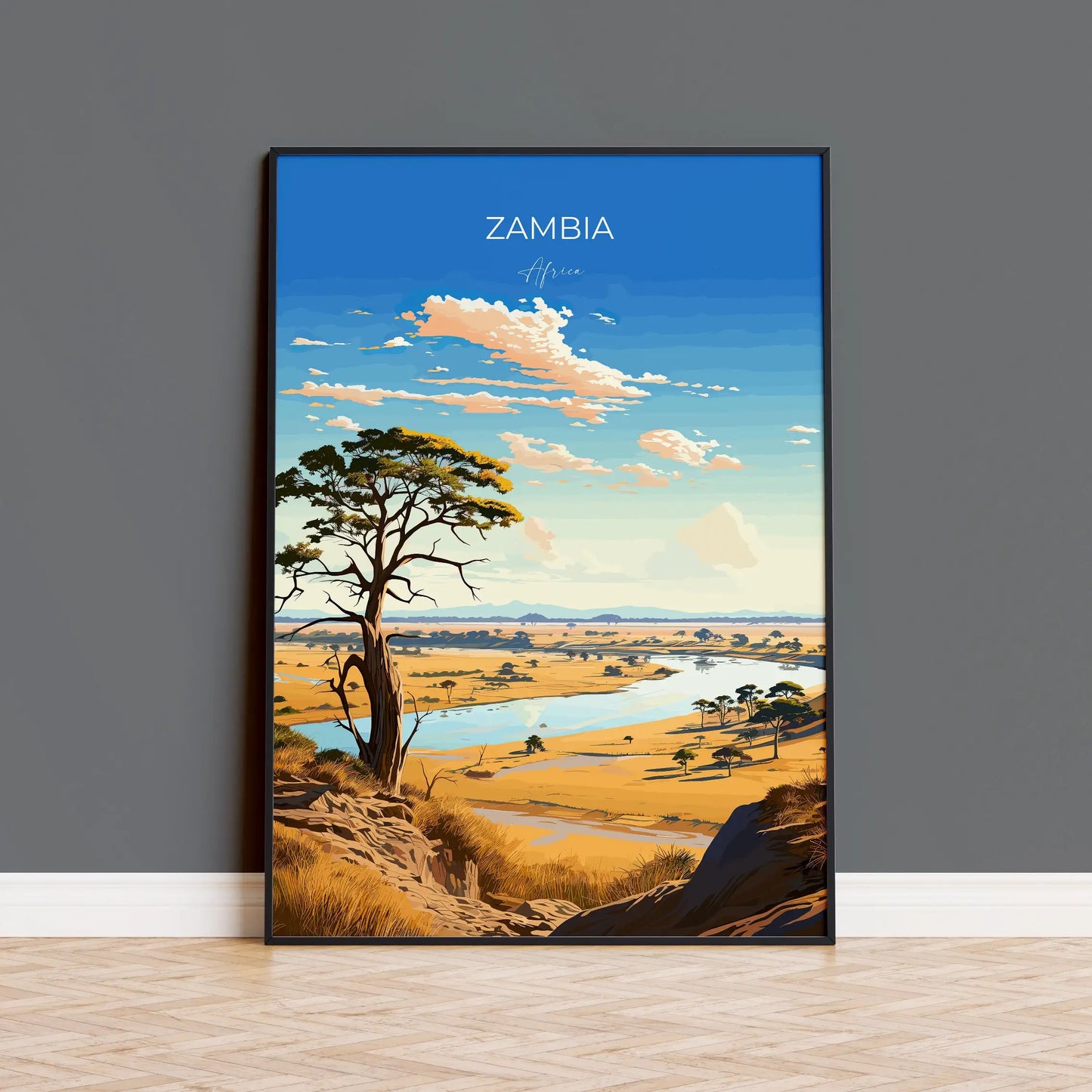 Posters met gouden accenten voor luxe sfeer
