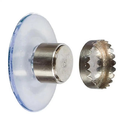 Zeephouder in zwart metaal – Industrieel design