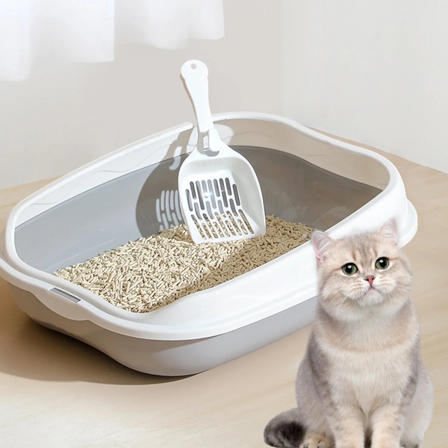 Kattenbak kopen met gratis schepje – Compleet pakket