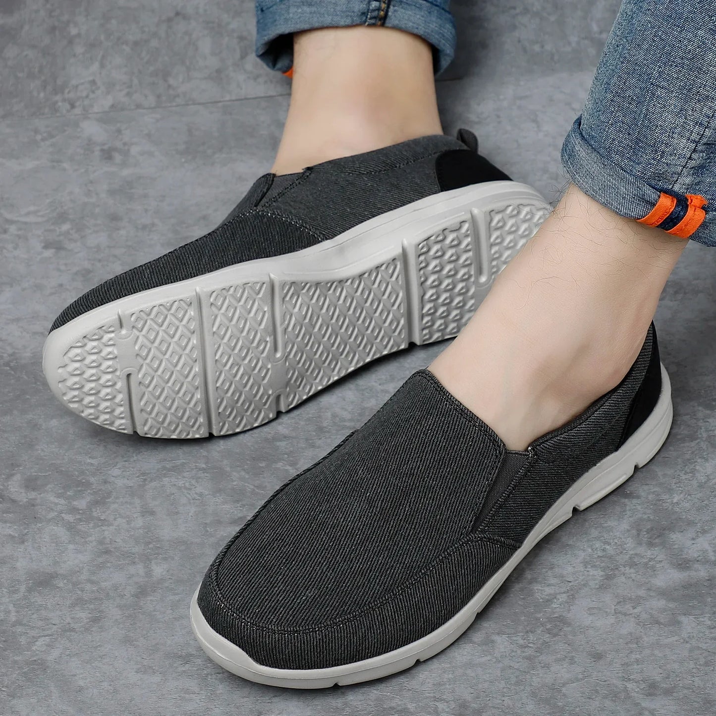 Heren canvas schoenen ideaal voor warme dagen