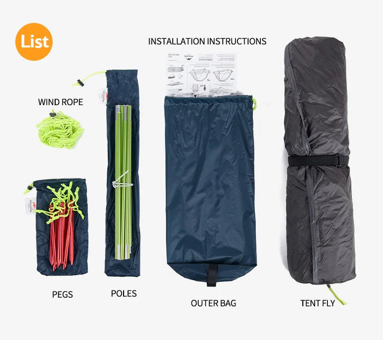 Decathlon tent met slimme opvouwmethode – Eenvoudig opbergen