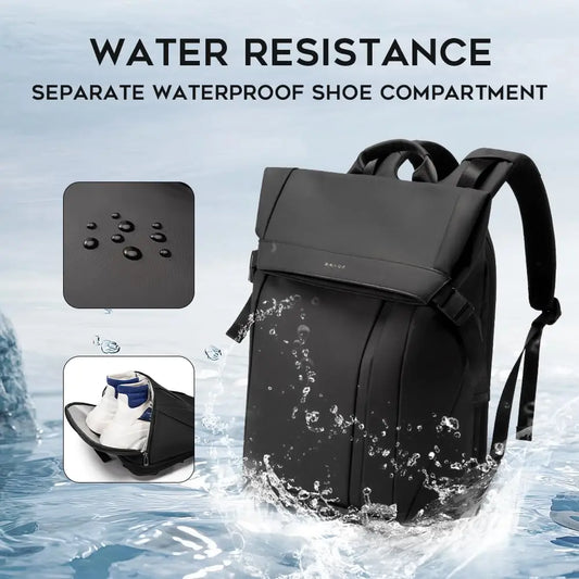 Handbagage rugzak met waterdichte ritsen