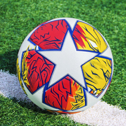 Straatvoetbal met griptextuur