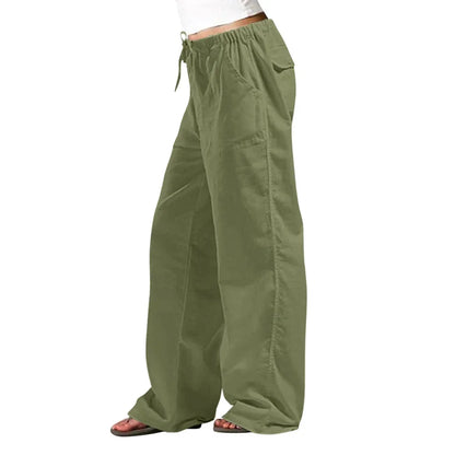 H&M linnen broek dames met rechte pijpen – Minimalistisch design