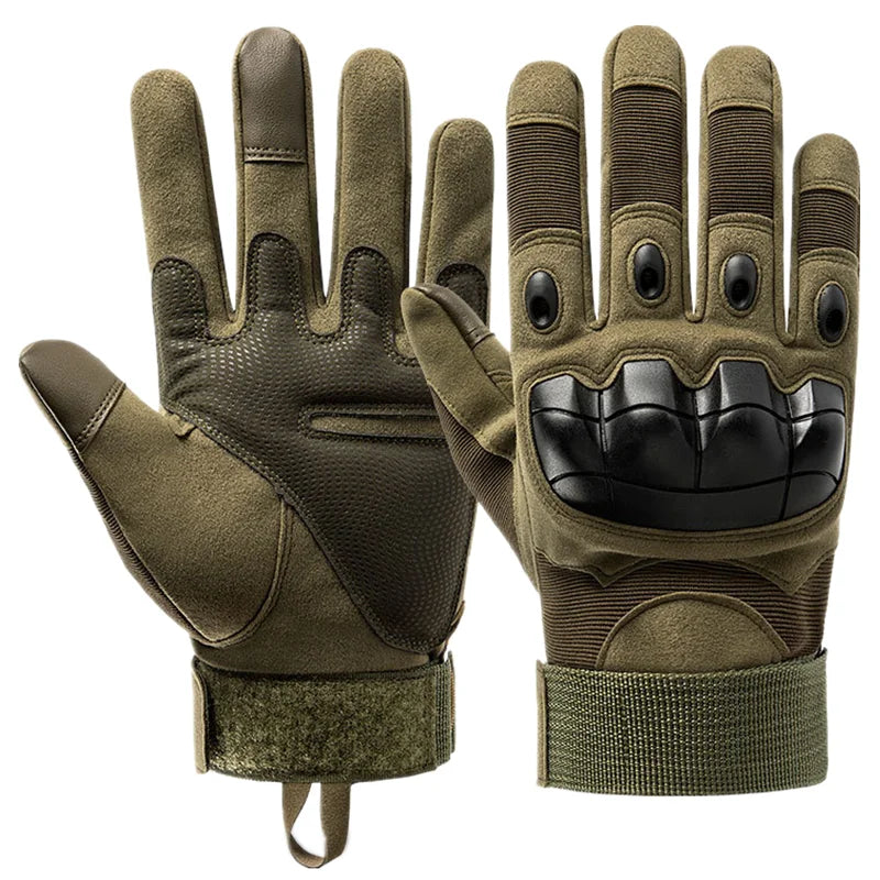 Heren handschoenen van leer met moderne details