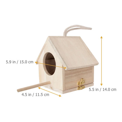 Vogelhuisje gamma met open bodem – Goede ventilatie