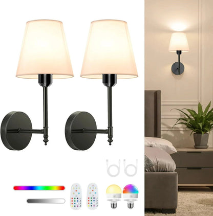Wandlamp zonder kabels of boren – Voor elke wand geschikt