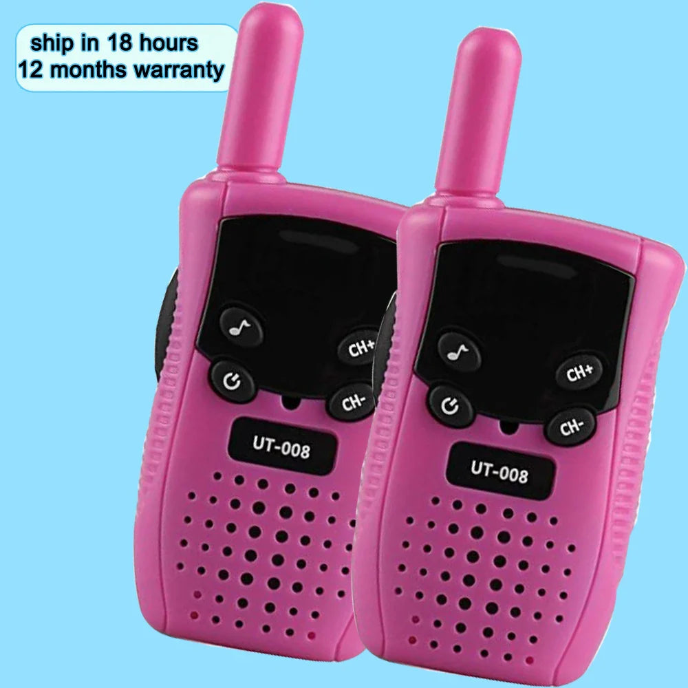 Walkie talkie Intertoys met rubberen behuizing