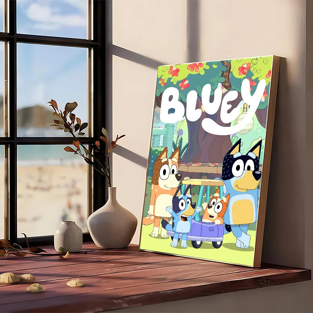 Kinderkamer poster met ruimte en planeten