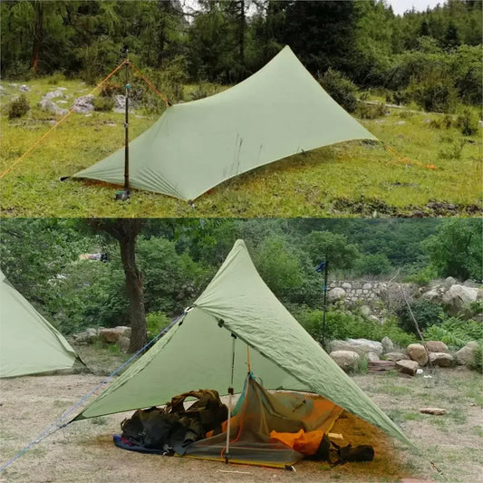 Pop up tent Lidl met regenhoes en ventilatie – Voor elk weer