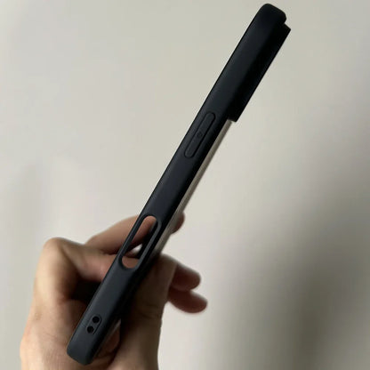 Telefoon hoesje met verhoogde randen voor schermbescherming