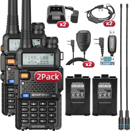 Alecto walkie talkie met headsetaansluiting