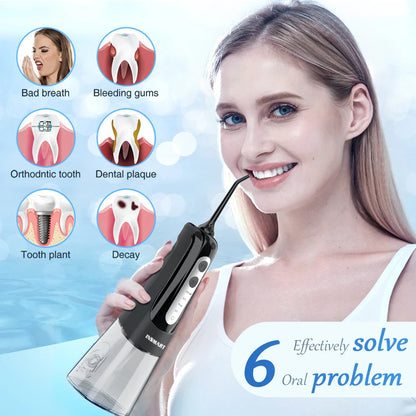 Tandsteen Verwijderaar - INS SMART Draagbare Waterflosser voor Perfecte Mondhygiëne