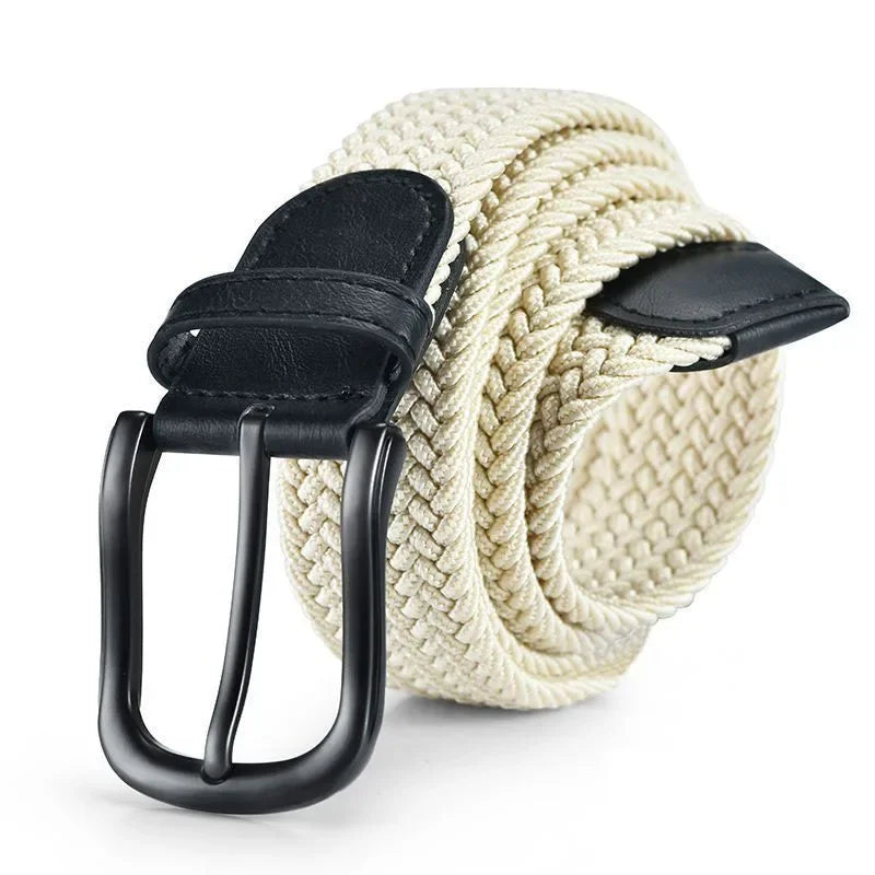 Vintage herenriem met verweerde gesp