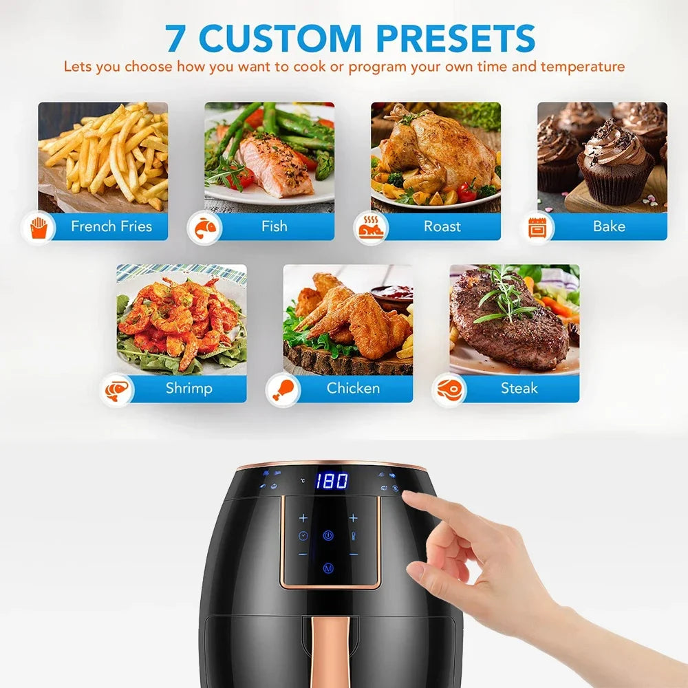 Airfryer met geurfilter – Minder baklucht in huis