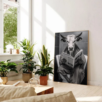 Vintage posters met textiellook