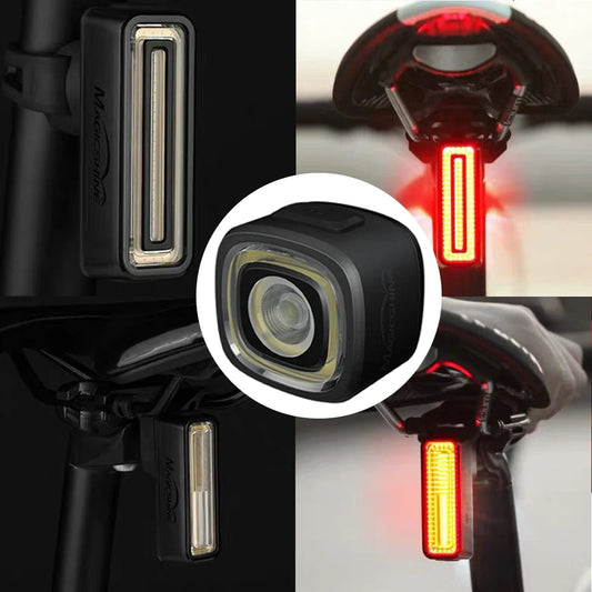 Fietslamp met compacte LED-unit