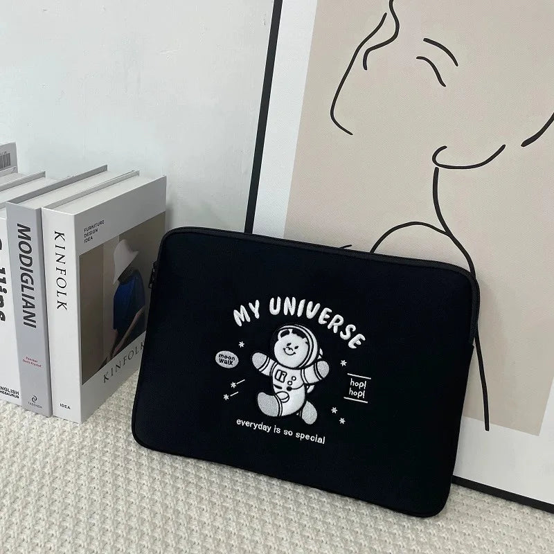 Laptop tas met elegant patroon – Trendy en stijlvol
