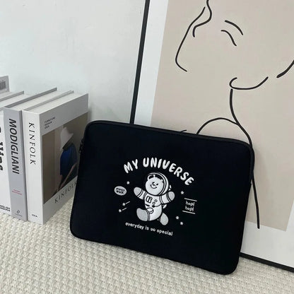 Laptop tas met elegant patroon – Trendy en stijlvol