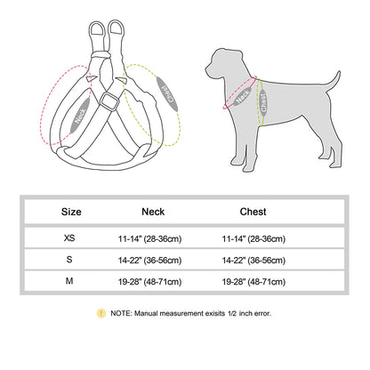 Tuigje voor kleine honden – Licht en zacht materiaal