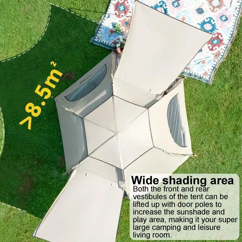 Pop up tent met insectengaas – Beschermd slapen