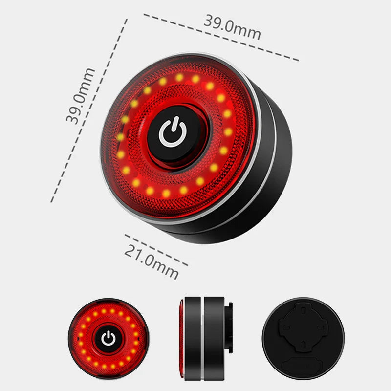 Fietslamp met compacte LED-unit