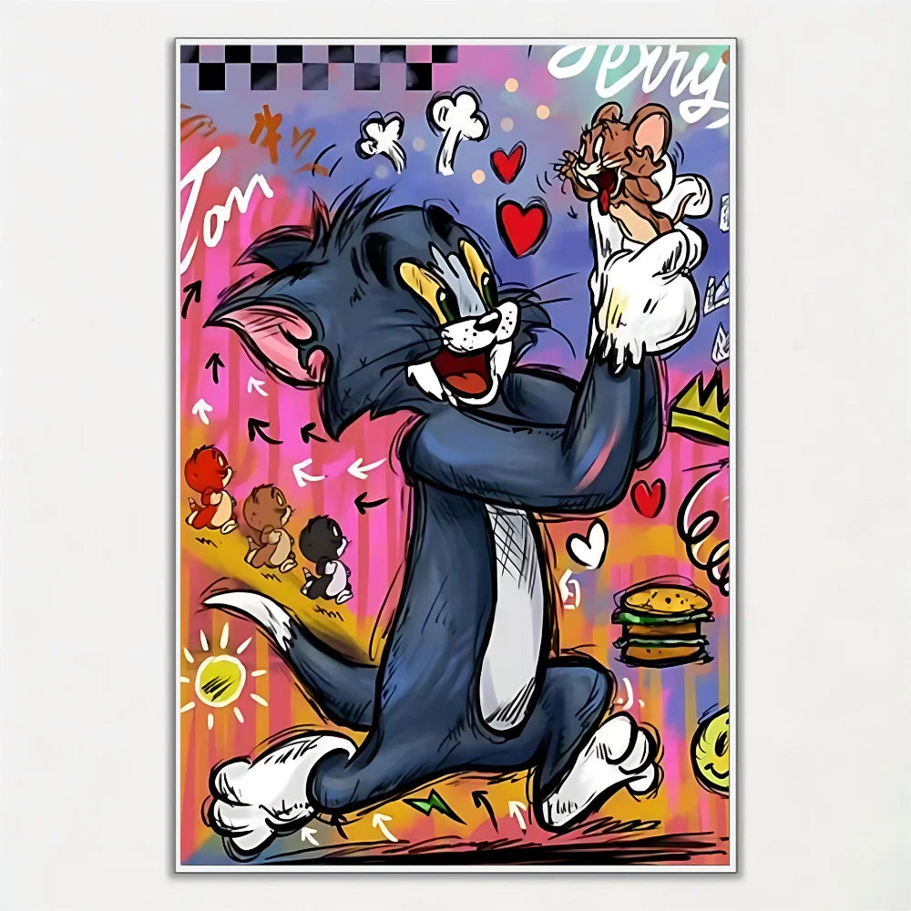 Posters in galerie-opstelling combineren