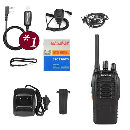 Walkie talkies met anti-interferentie technologie