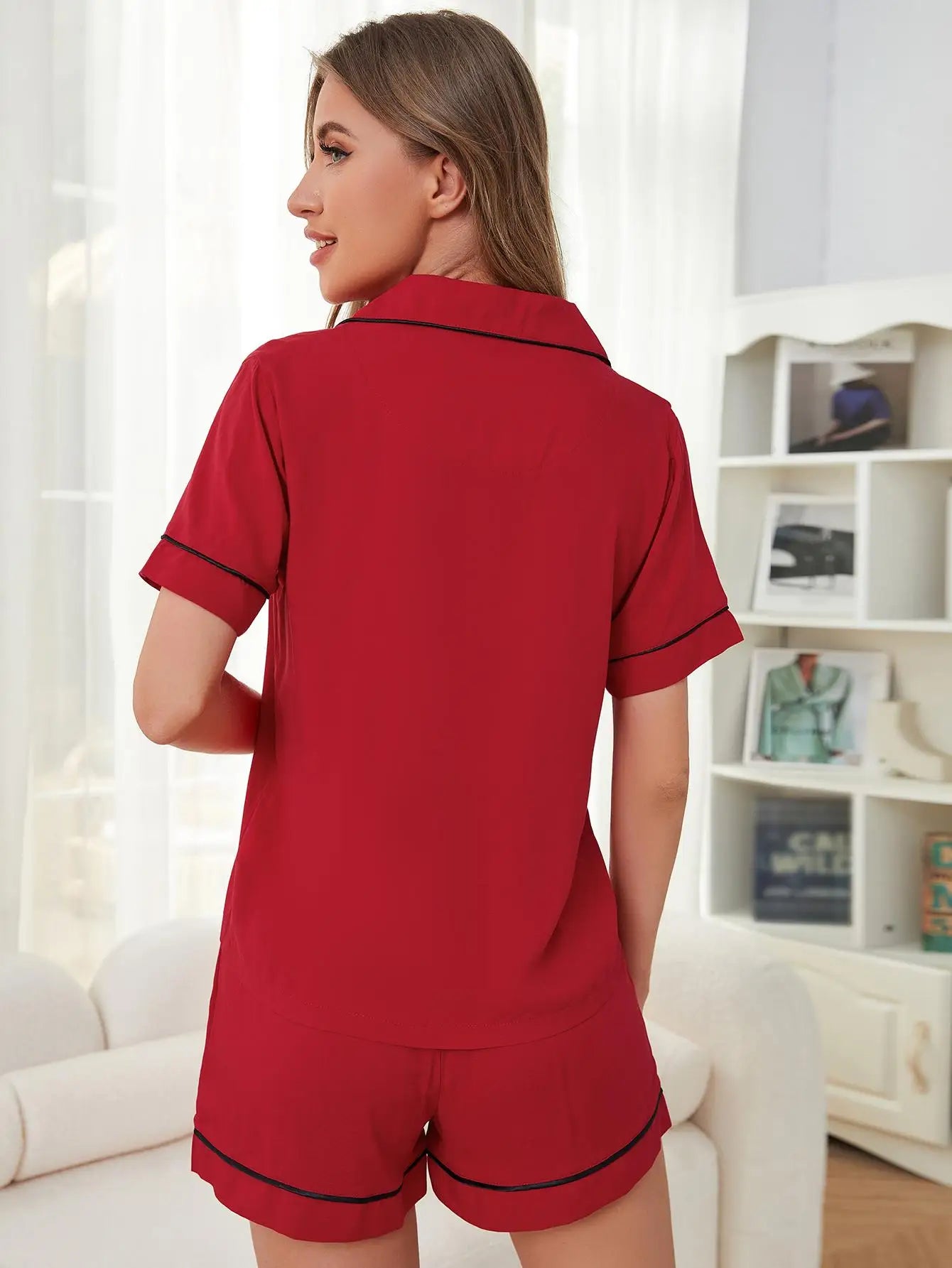 Dames pyjama Livera met zachte stoffen