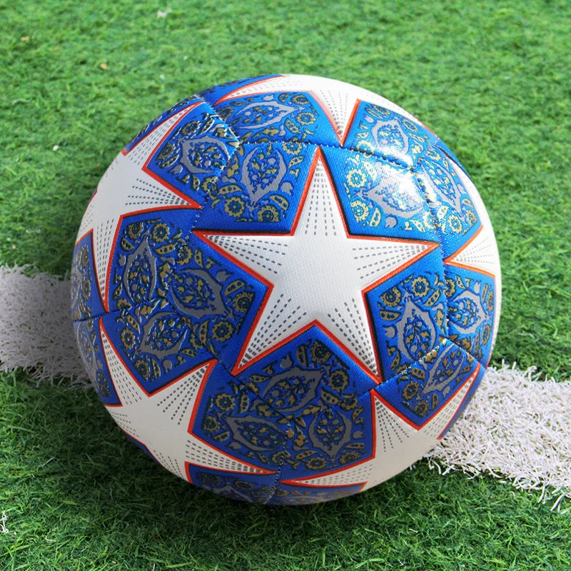 Voetbal met duurzaam stikwerk
