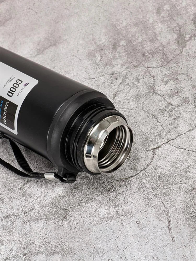 Thermosfles met stevige dop – Houdt alles veilig afgesloten