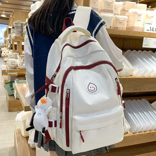 Zebra schooltas met sterprint – Cool en functioneel