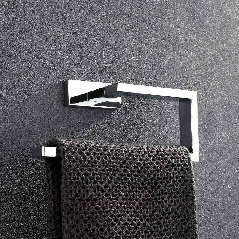 Handdoek rek met decoratief frame – Functioneel en mooi
