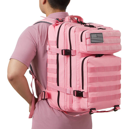 Handbagage rugzak met robuuste ritsen