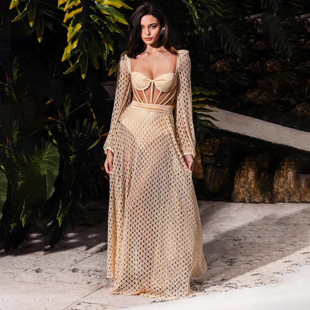 Zwemjurk dames met contrasterende bies – Sportieve look