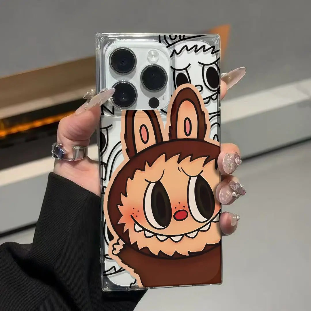 Hoesje met zachte suède voering voor iPhone 13