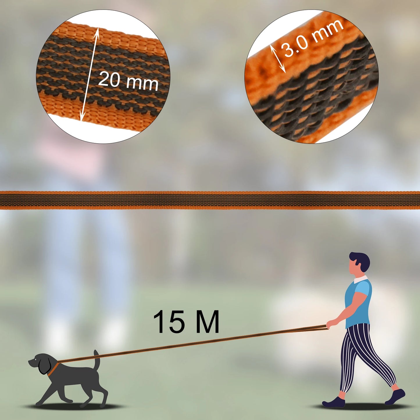 Licht tuigje voor hond met ademende stof – Geen oververhitting