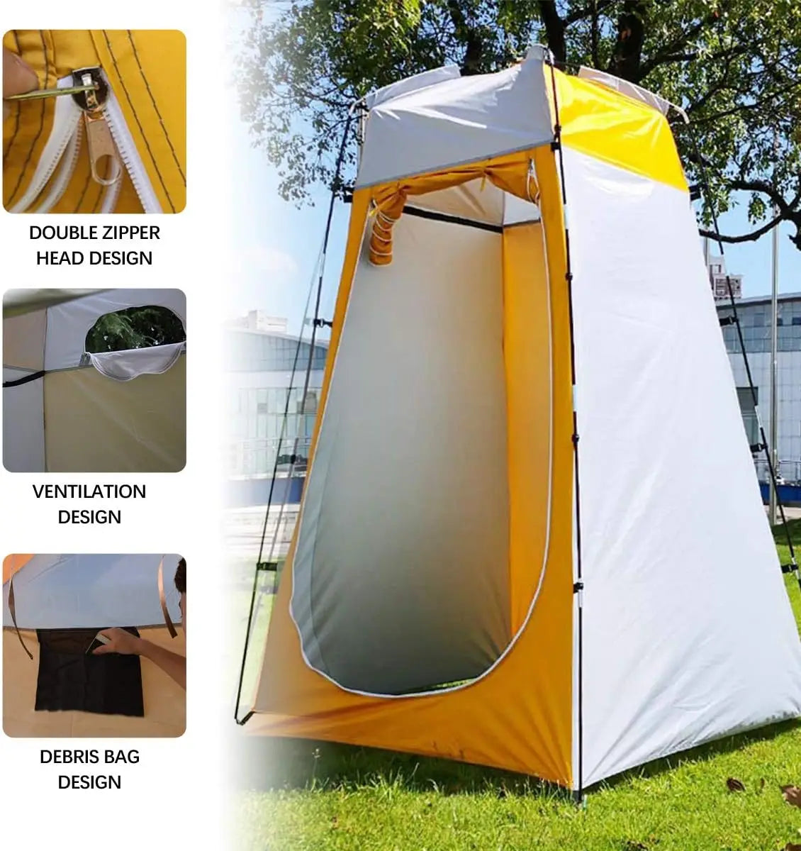 Pop up tent voor backpackers – Licht en compact