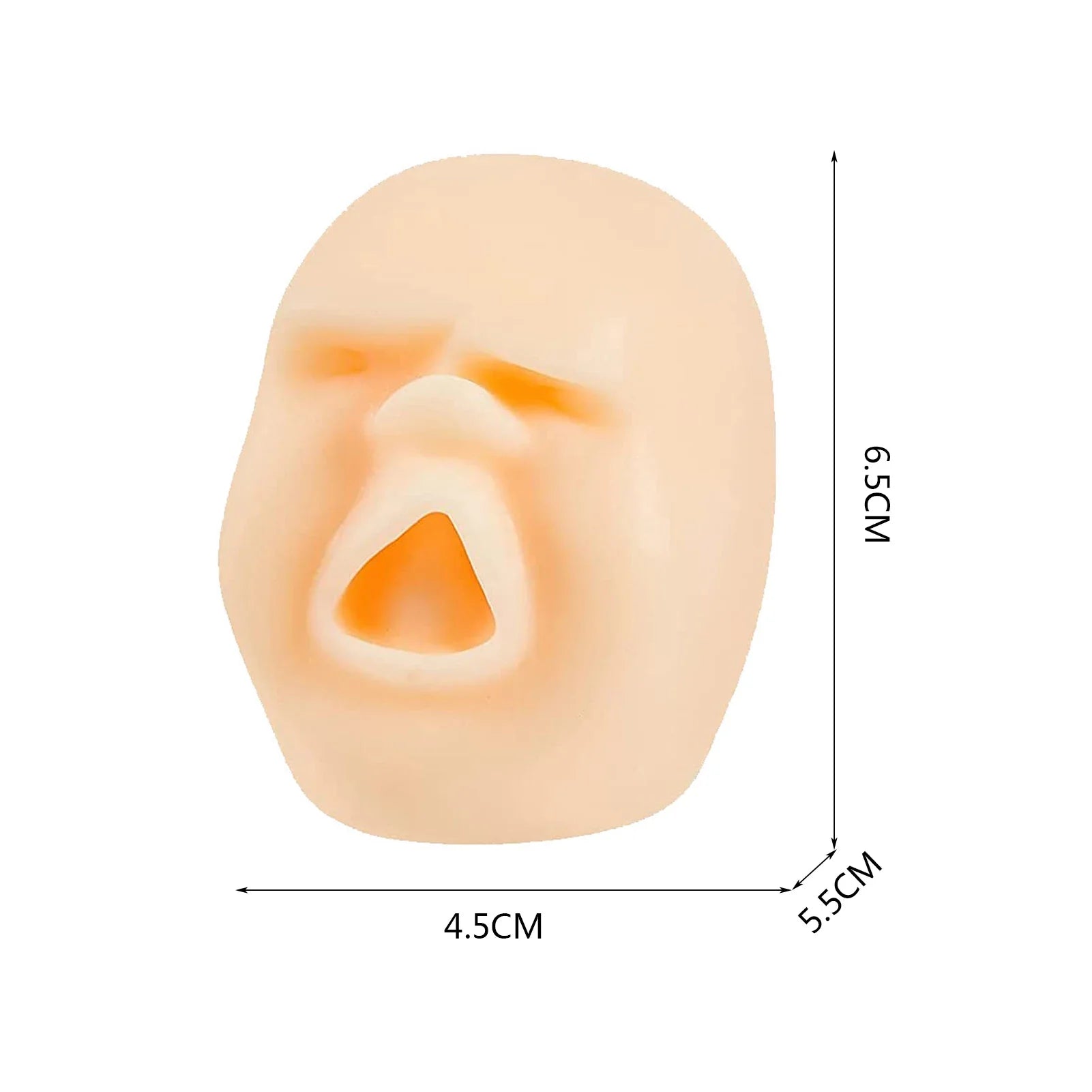 Action stressbal in bolvormig design