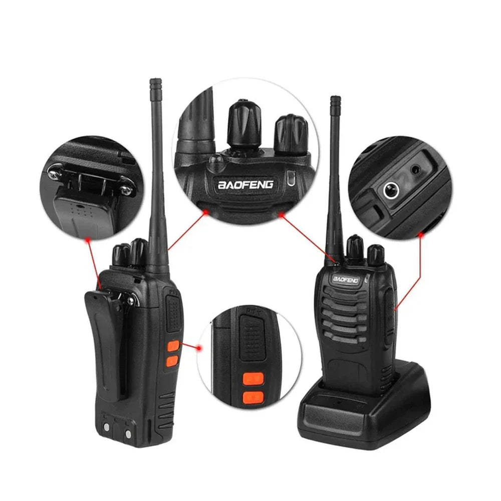Walkie talkie set kinderen met 2 stuks